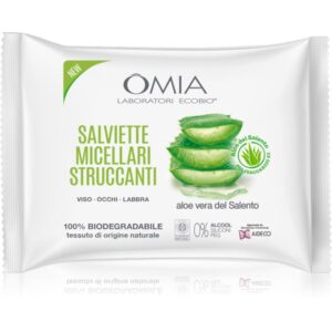 Omia Laboratories Aloe Vera del Salento servetele demachiante 20 buc-Țena