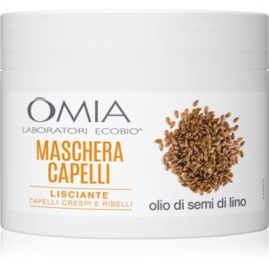 Omia Laboratories Olio di Semi di Lino masca hrănitoare pentru păr gros și indisciplinat 250 ml-ro