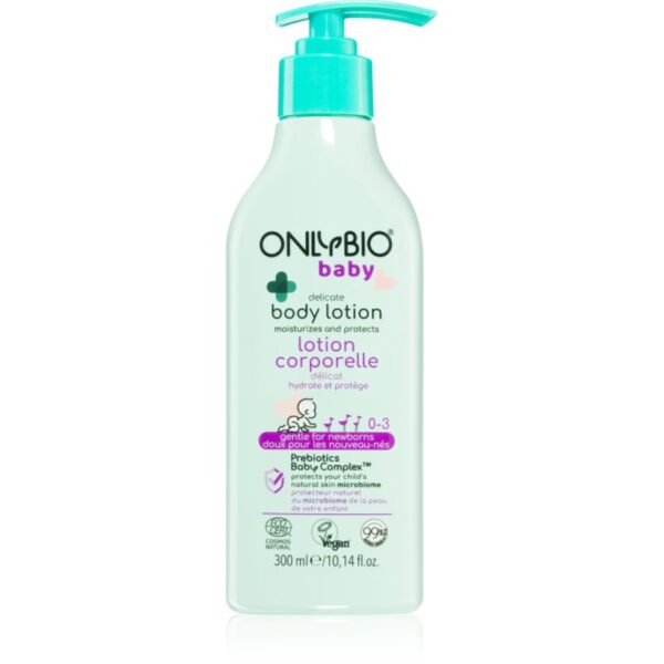 OnlyBio Baby Delicate Lotiune de corp delicata pentru nou-nascuti si copii 300 ml-ro