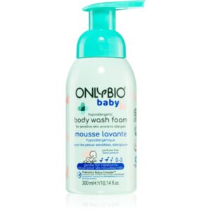 OnlyBio Baby Hypoallergenic spumă purificatoare pentru corp pentru nou-nascuti si copii 300 ml-ro
