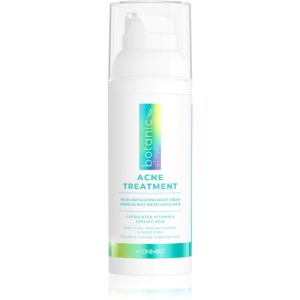 OnlyBio Botanic Clinic Acne Treatment crema hidratanta de noapte pentru ten acneic 50 ml-ro