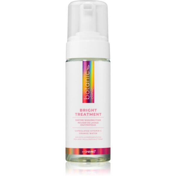 OnlyBio Botanic Clinic Bright Treatment spuma de curatat pentru piele cu hiperpigmentare 150 ml-ro