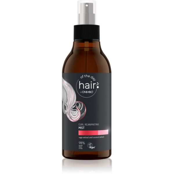 OnlyBio Hair Of The Day Curl tratament pentru îngrijirea părului fără clătire pentru par ondulat si cret 300 ml-ro