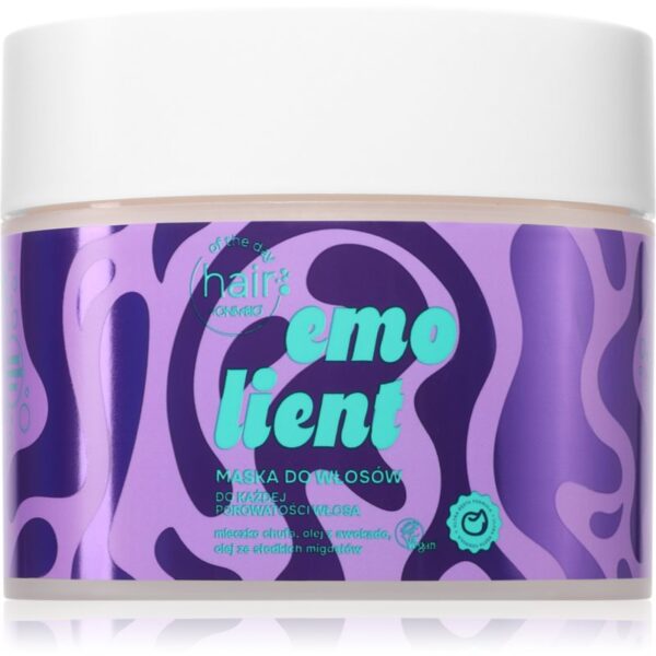 OnlyBio Hair Of The Day Emollient masca hidratanta pentru toate tipurile de păr 280 ml-Țena