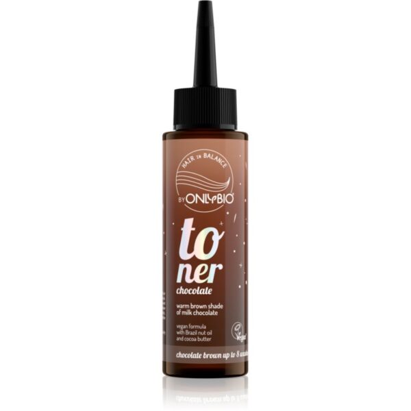 OnlyBio Hair in Balance Toner toner pentru nuanțe naturale culoare Chocolate 100 ml-ro