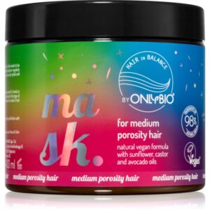 OnlyBio Hair in Balance masca hranitoare pentru par uscat 400 ml-ro