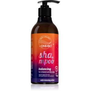 OnlyBio Hair in Balance șampon pentru păr gras pentru piele sensibila 400 ml-ro