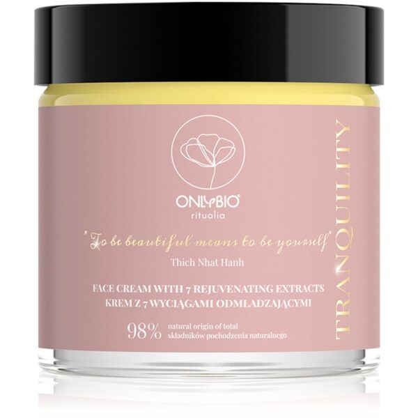 OnlyBio Ritualia Tranquility crema pentru ingrijire cu efect de intinerire 50 ml-Țena