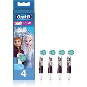 Oral B Kids 3+ Frozen capete de schimb pentru periuta de dinti foarte moale pentru copii 4 buc-Țena