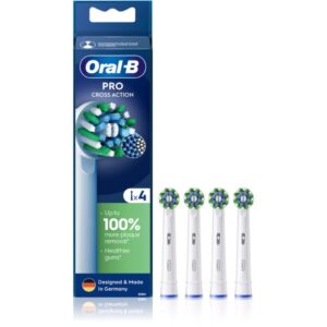 Oral B PRO Cross Action capete de schimb pentru periuta de dinti 4 buc-Țena