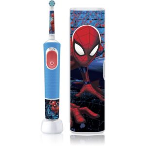 Oral B PRO Kids 3+ Spiderman periuta de dinti electrica cu sac pentru copii 1 buc-ro