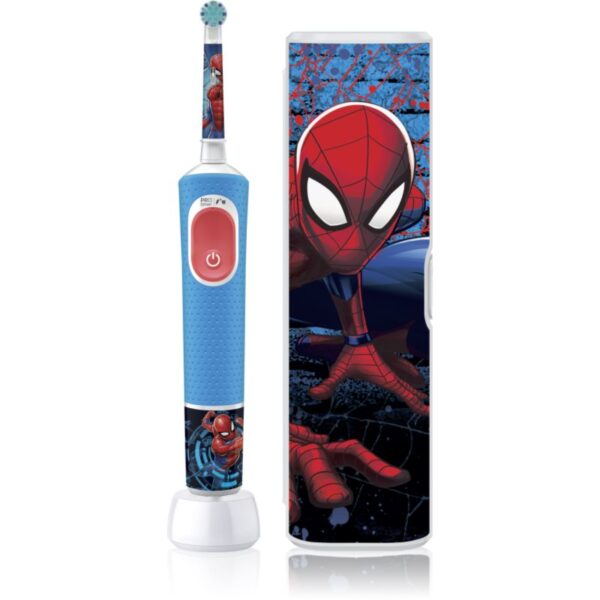 Oral B PRO Kids 3+ Spiderman periuta de dinti electrica cu sac pentru copii 1 buc-ro