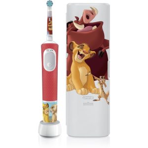 Oral B PRO Kids 3+ The Lion King periuta de dinti electrica cu sac pentru copii 1 buc-Țena