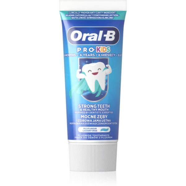 Oral B PRO Kids Pasta de dinti pentru copii. 6m - 6y 50 ml-Țena