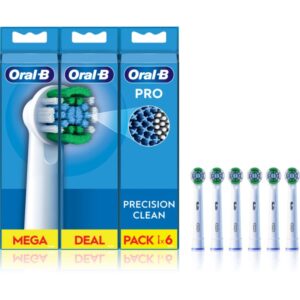 Oral B PRO Precision Clean capete de schimb pentru periuta de dinti 6 buc-Țena