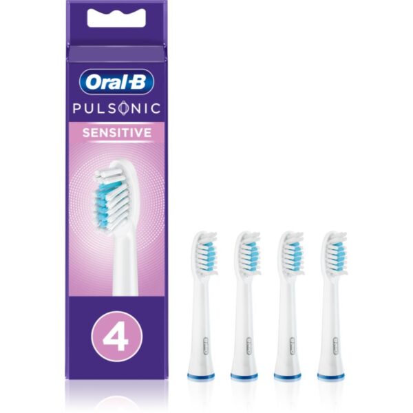 Oral B Pulsonic Sensitive capete de schimb pentru periuta de dinti 4 buc-Țena