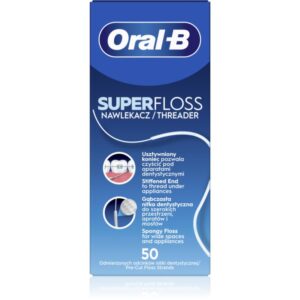 Oral B Super Floss ata dentara pentru implanturi dentare 50 buc-ro