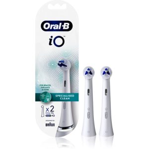 Oral B iO Specialised Clean capete de schimb pentru curățarea aparatelor dentare 2 buc-Țena