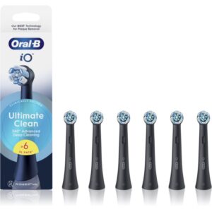 Oral B iO Ultimate Clean capete de schimb pentru periuta de dinti Black 6 buc-Țena