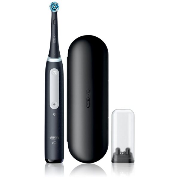 Oral B iO4 periuta de dinti electrica cu sac Matt Black-ro
