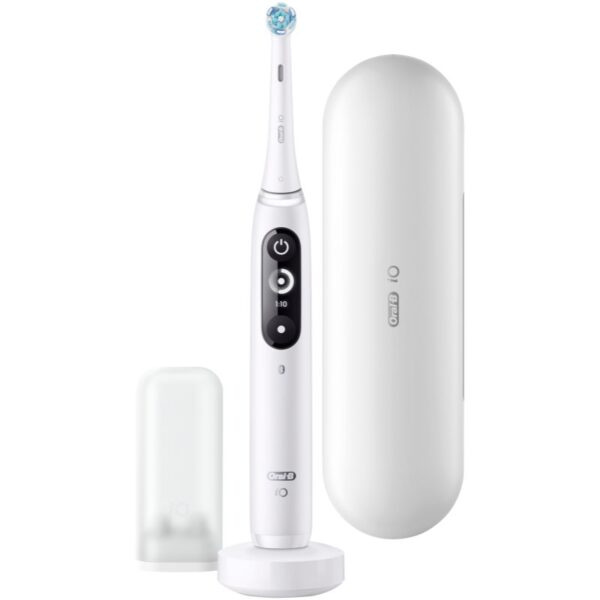 Oral B iO7 periuta de dinti electrica cu sac White Alabaster 1 buc-Țena