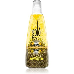 Oranjito Max. Effect Gold Turbo Lapte de bronzare la solar pentru accelerarea bronzului 250 ml-Țena