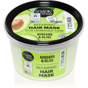 Organic Shop Avocado & Olive masca de par regeneratoare 250 ml-Țena