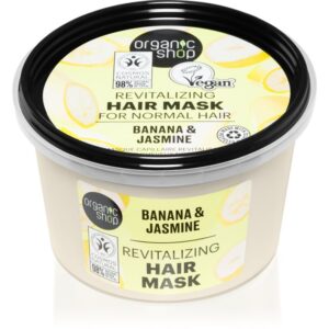 Organic Shop Banana & Jasmine Masca de par pentru volum 250 ml-Țena