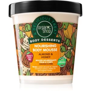 Organic Shop Body Desserts Almond & Honey spuma de corp nutritie si hidratare 450 ml-Țena