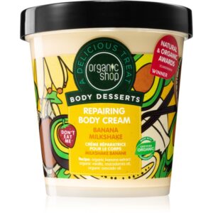 Organic Shop Body Desserts Banana Milkshake cremă de corp regeneratoare 450 ml-ro