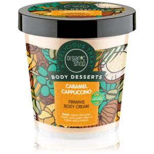 Organic Shop Body Desserts Caramel Cappuccino crema de corp pentru fermitatea pielii 450 ml-Țena