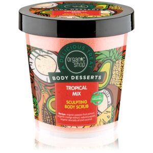 Organic Shop Body Desserts Tropical Mix exfoliant corporal pentru slăbire 450 ml-ro