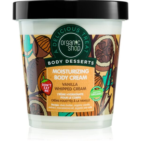 Organic Shop Body Desserts Vanilla crema de corp hidratanta 450 ml-ro