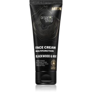 Organic Shop Men Blackwood & Mint cremă multifuncțională faciale pentru bărbați 75 ml-ro