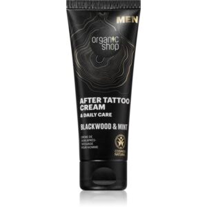 Organic Shop Men Blackwood & Mint cremă pentru îngrijirea tatuajelor 75 ml-ro
