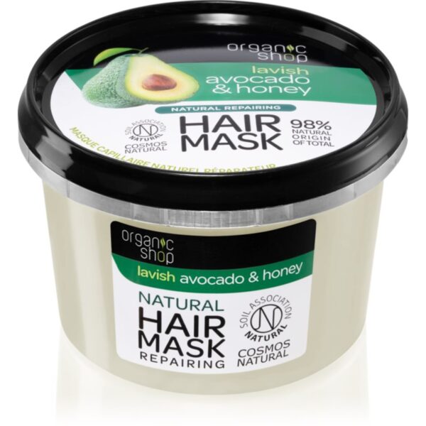 Organic Shop Natural Avocado & Honey masca de par regeneratoare 250 ml-Țena