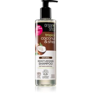Organic Shop Natural Coconut & Shea sampon hidratant pentru păr uscat și deteriorat 280 ml-ro