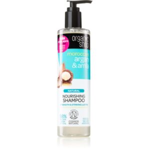 Organic Shop Natural Moroccan Argan & Amla sampon hranitor pentru par deteriorat si vopsit 280 ml-Țena
