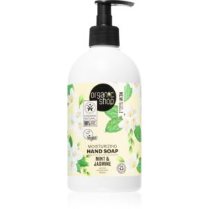 Organic Shop Organic Minty Jasmine Săpun lichid pentru mâini cu efect de hidratare 500 ml-Țena