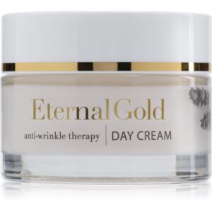 Organique Eternal Gold Anti-Wrinkle Therapy cremă de zi antirid pentru piele uscata spre sensibila 50 ml-Țena
