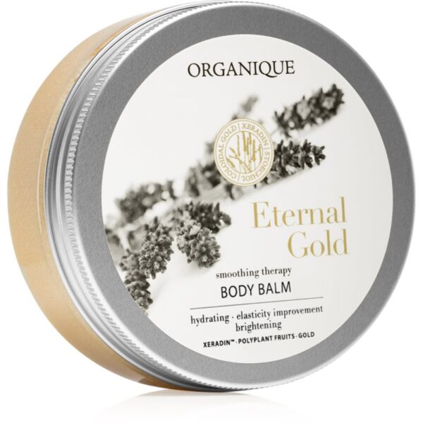 Organique Eternal Gold Smoothing Therapy Balsam hidratant pentru corp cu aur de 24 de karate 200 ml-ro