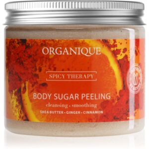 Organique Spicy Therapy exfoliant din zahar pentru fermitatea pielii 200 ml-ro