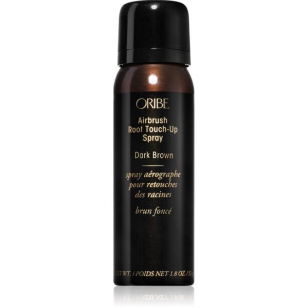 Oribe Airbrush Root Touch-Up Spray spray instant pentru camuflarea rădăcinilor crescute culoare Dark Brown 75 ml-Țena
