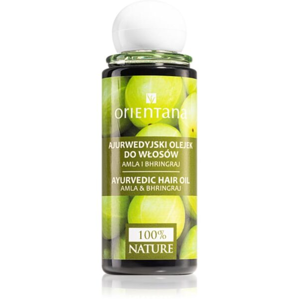 Orientana Ayurvedic Hair Oil Amla & Bhringraj ulei pentru creșterea părului 105 ml-Țena