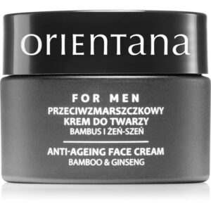 Orientana For Men Bamboo & Ginseng cremă anti-îmbătrânire 50 ml-Țena