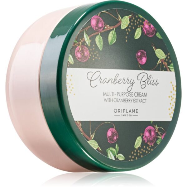 Oriflame Cranberry Bliss crema universala cu efect de nutritiv 150 ml-Țena