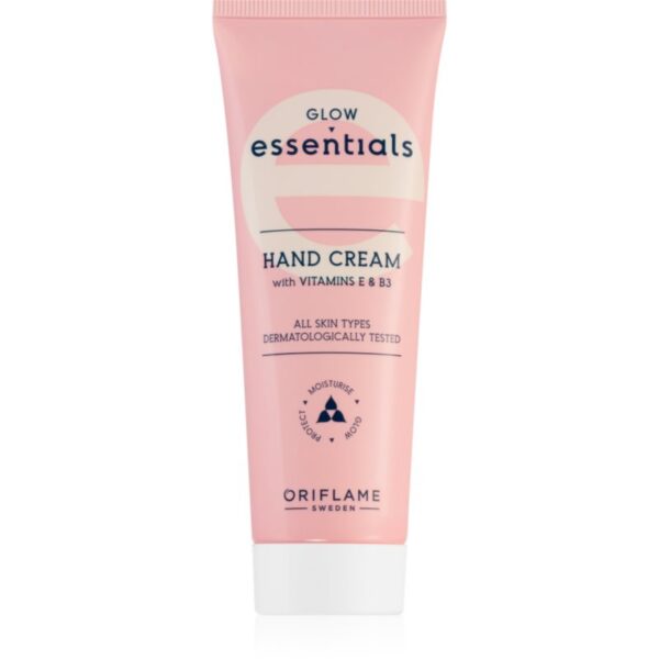 Oriflame Essentials Glow cremă hrănitoare pentru mâini 75 ml-ro