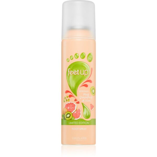 Oriflame Feet Up Pink Grapefruit & Kiwi Spray revigorant pentru picioare 150 ml-Țena