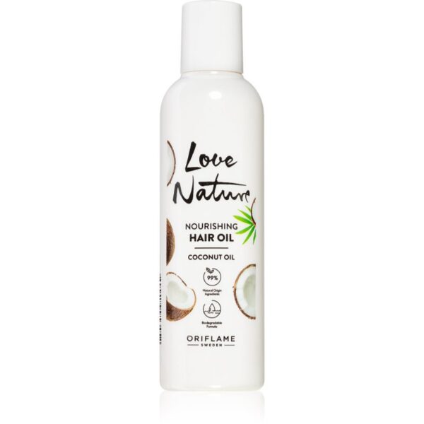 Oriflame Love Nature Coconut Ulei nutritiv pentru păr 100 ml-ro