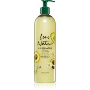 Oriflame Love Nature Organic Avocado Oil & Chamomile șampon îngrijire 2 in 1 500 ml-ro